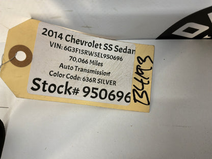 2014 Chevy SS Sedan Lower Radiator Air Baffle Inlet Duct OEM