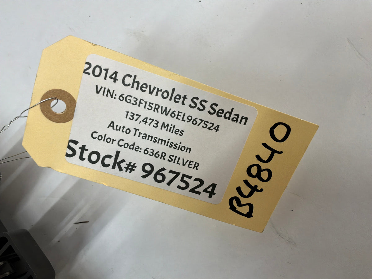 2014 Chevy SS Sedan Rear Fuse Relay Wiring Harness Junction Box Block OEM