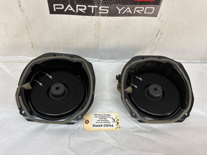 2016 Chevy SS Sedan Bose Package Tray Parcel Shelf Rear Deck Speakers OEM