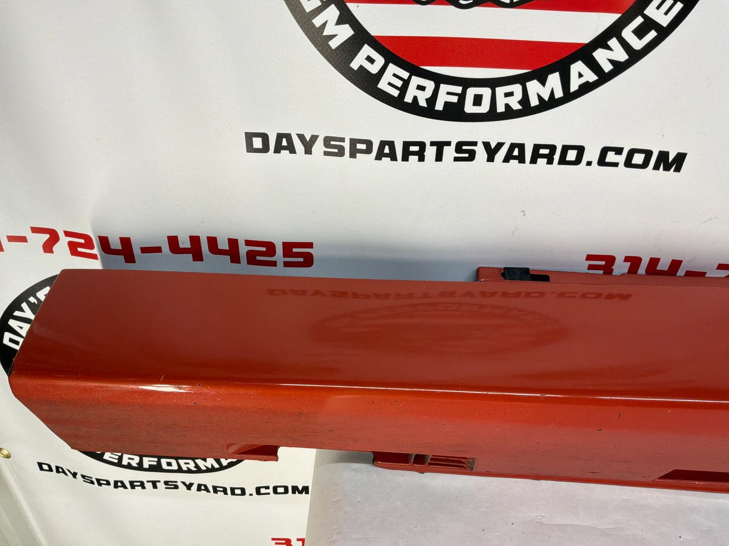2008 Pontiac G8 Base LH Driver Rocker Molding Side Skirt Panel Trim Orange OEM