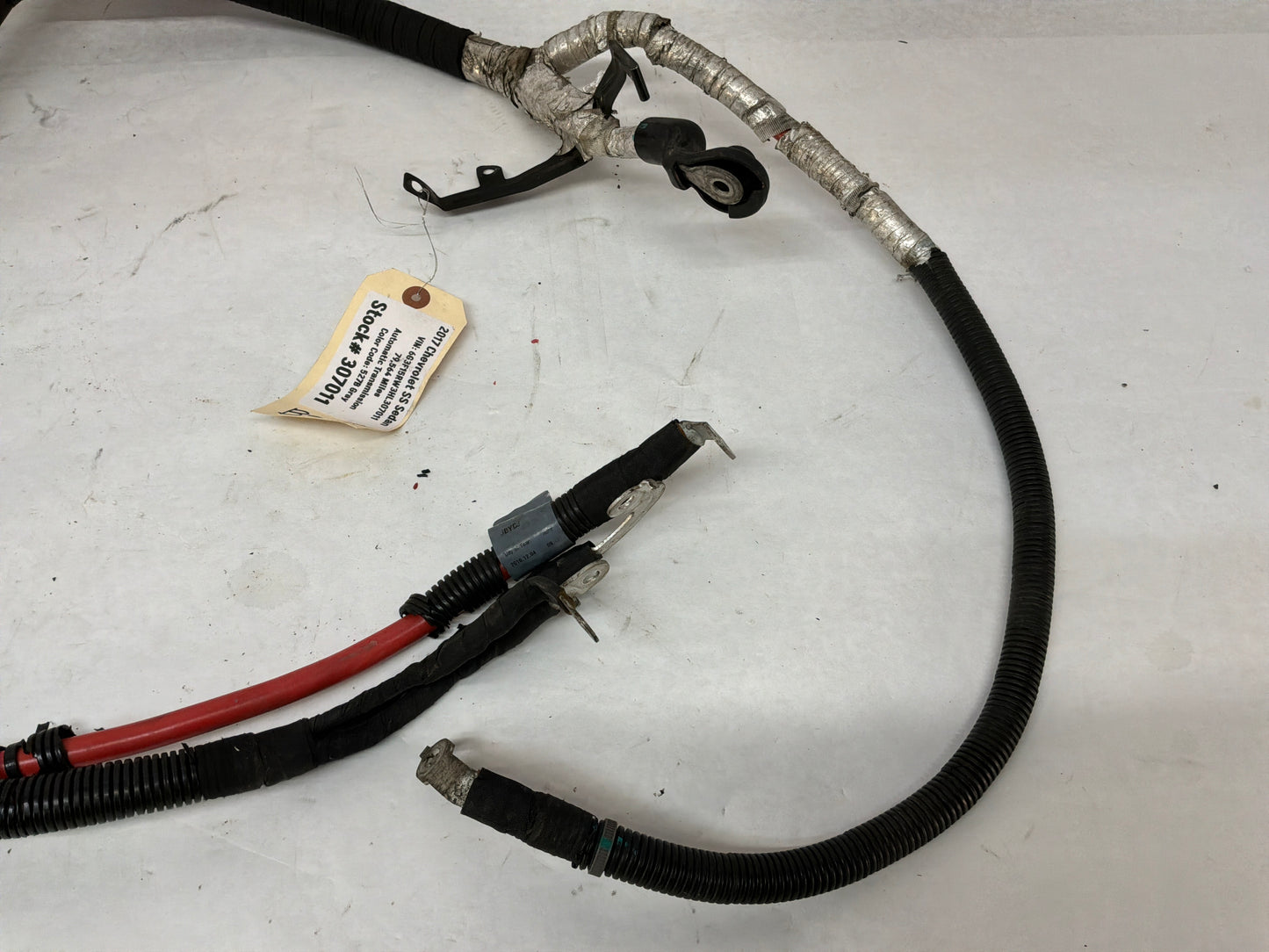 2017 Chevy SS Sedan Positive Starter Alternator Wire Wiring Harness Cable OEM