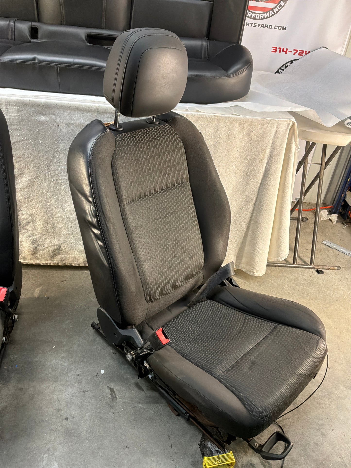 2016 Chevy Caprice PPV Seats Fronts and Rears Cloth OEM