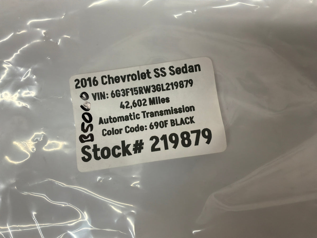 2016 Chevy SS Sedan AC Air Temperature Climate HVAC Control Module OEM