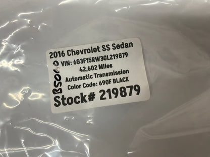 2016 Chevy SS Sedan AC Air Temperature Climate HVAC Control Module OEM