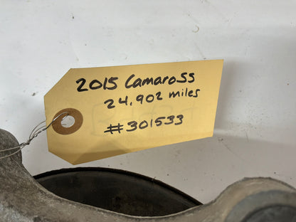 2015 Chevy Camaro SS LH Driver Rear Suspension Spindle Knuckle Hub Wheel Bearing OEM