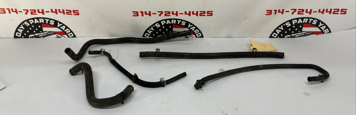 2002 Chevy C5 Corvette Convertible Heater Coolant Water Hoses Lines OEM