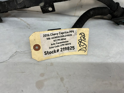 2016 Chevy Caprice PPV Positive Starter Alternator Wire Wiring Harness Cable OEM