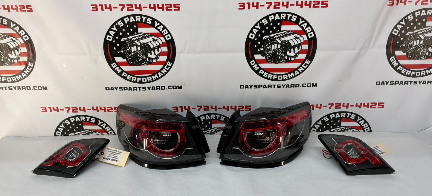 2017 Chevy SS Sedan MavMan Holden Commodore Style Inner & Outer Taillights Set