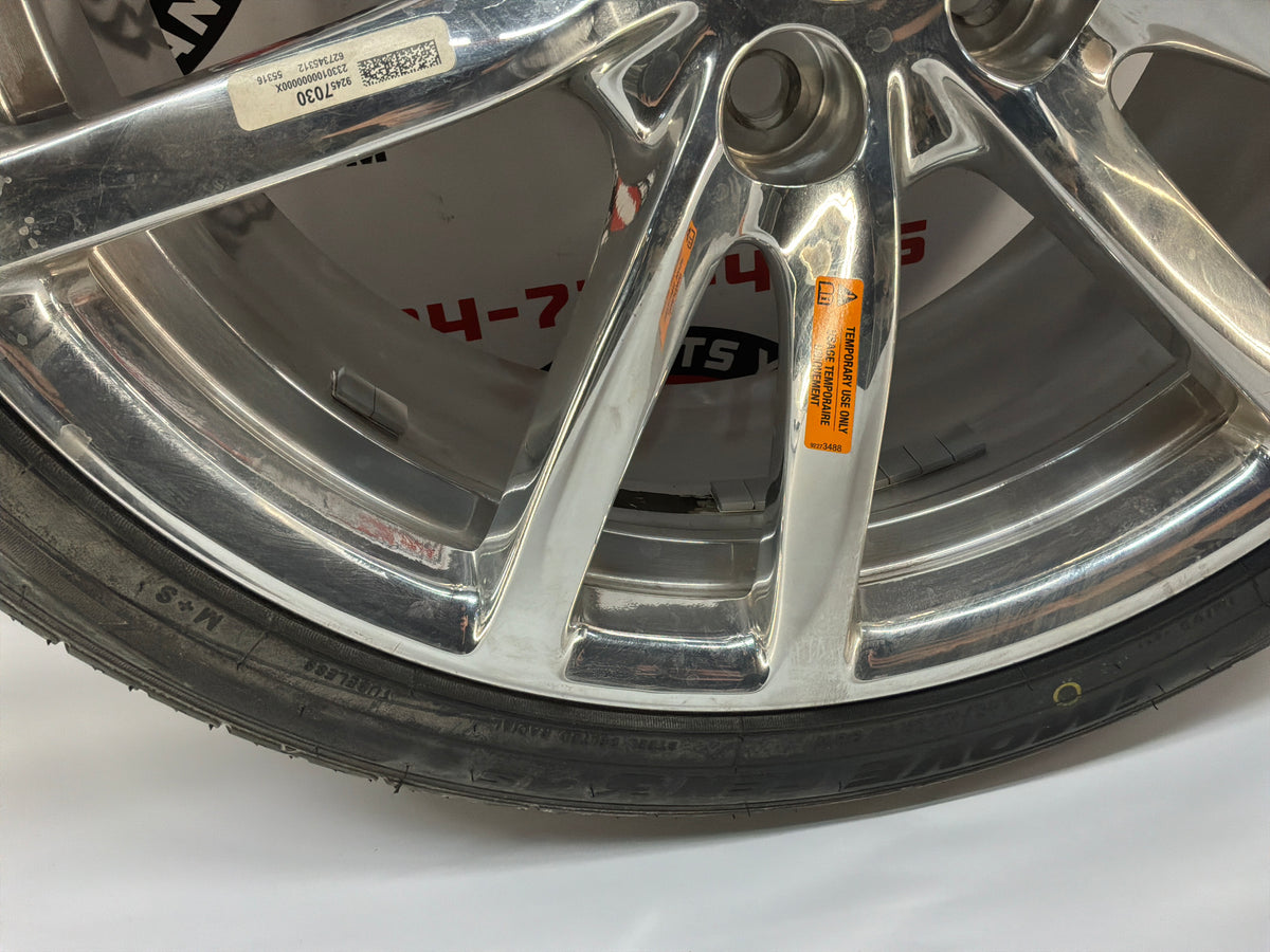 2014 Chevy SS Sedan Factory OEM Spare Wheel and Tire 19X8.5 OEM