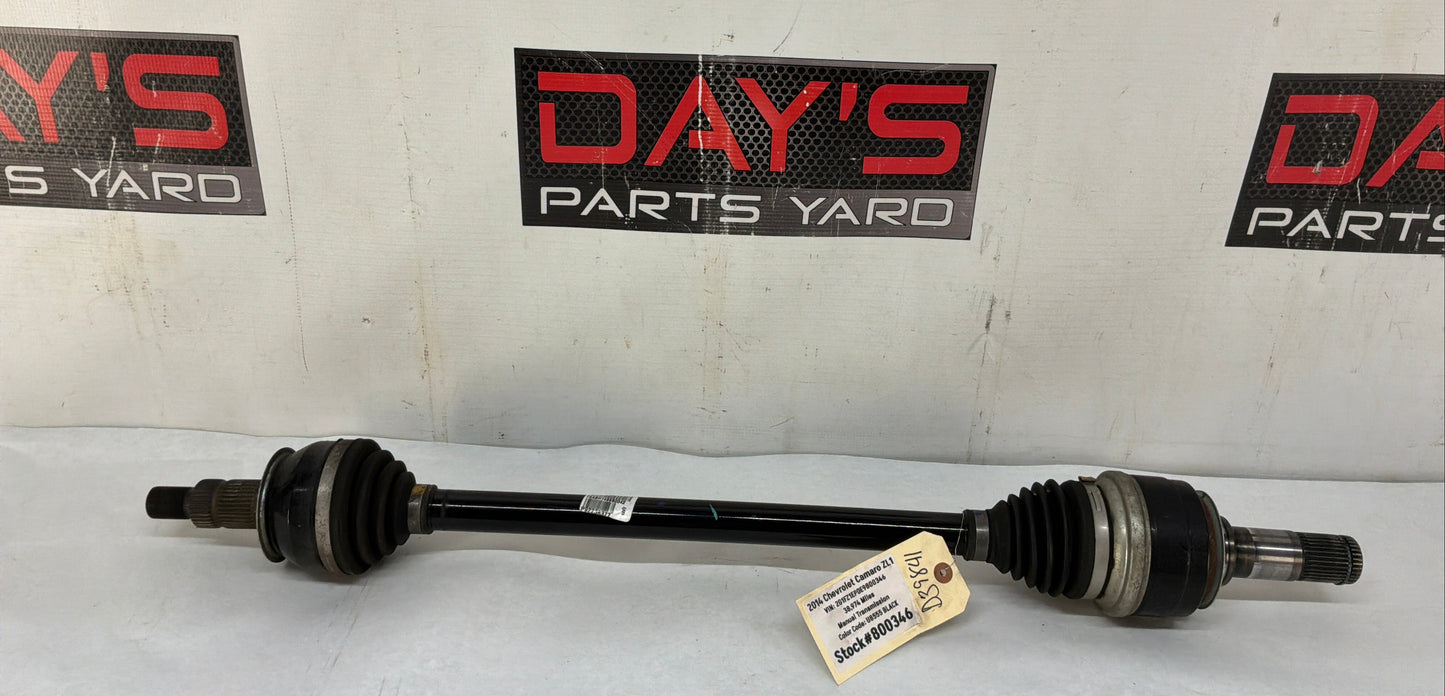 2010-2015 Chevy Camaro SS LH Driver CV Axle Shaft Assembly OEM