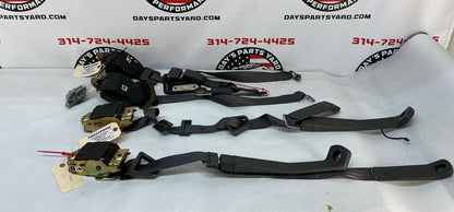 1999 Pontiac Firebird Trans Am Formula WS6 Front & Rear Seat Belt Seatbelt Buckle Retractors OEM