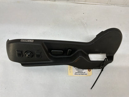 2011 Cadillac CTS-V Coupe LH Driver Recaro Front Seat Controls Buttons Outer Finish Panel OEM