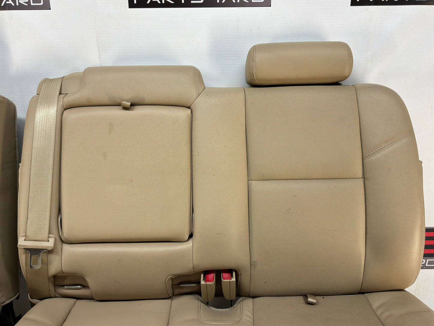 2012 Chevy Avalanche Rear Seats Leather Cashmere OEM