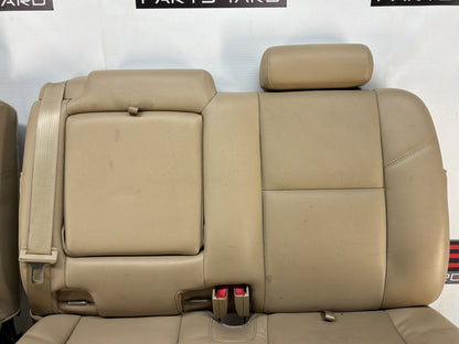 2012 Chevy Avalanche Rear Seats Leather Cashmere OEM