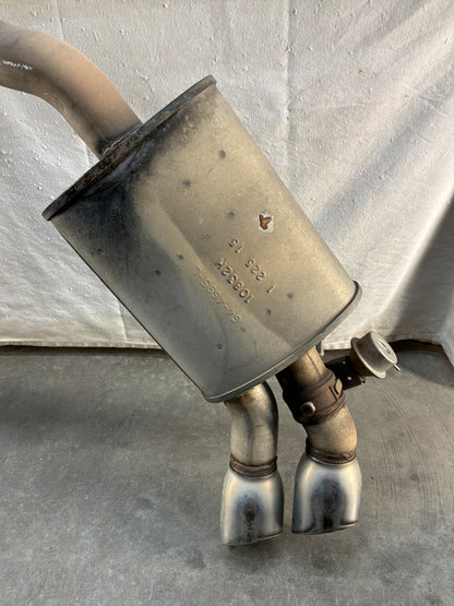 2015 Chevy Camaro SS 1LE Factory OEM Exhaust NPP Bi Mode Muffler Pipe Assembly