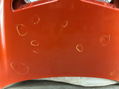 2008 Pontiac G8 Base Hood Assembly OEM Orange