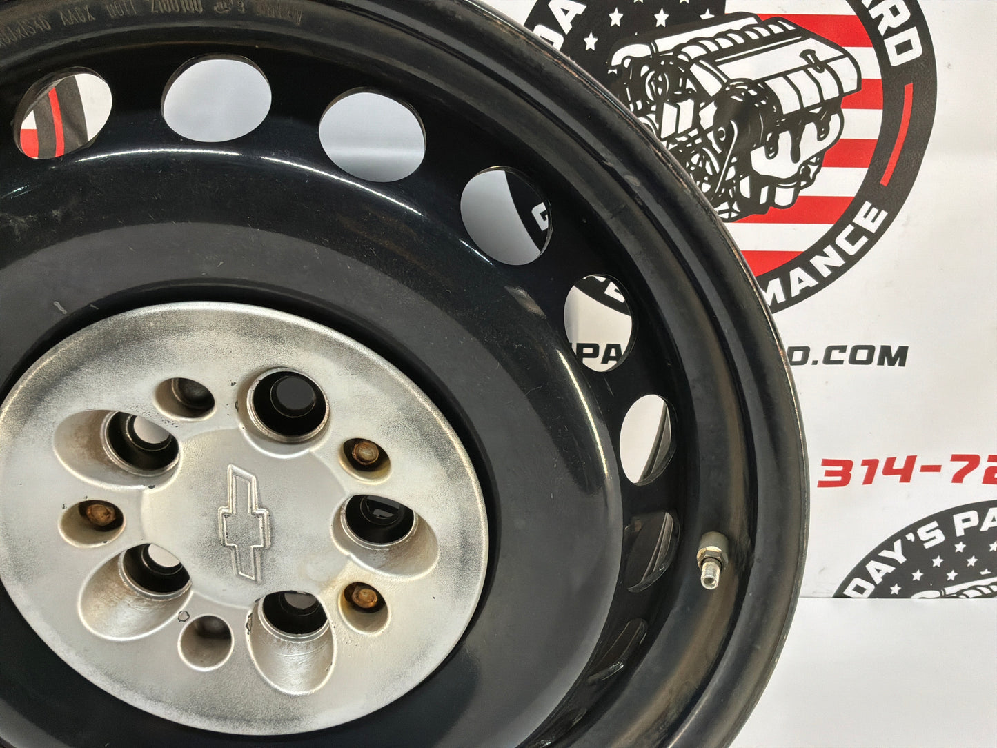 2016 Chevy Caprice PPV Factory OEM Steel Wheel 18X8 w/ Center Cap