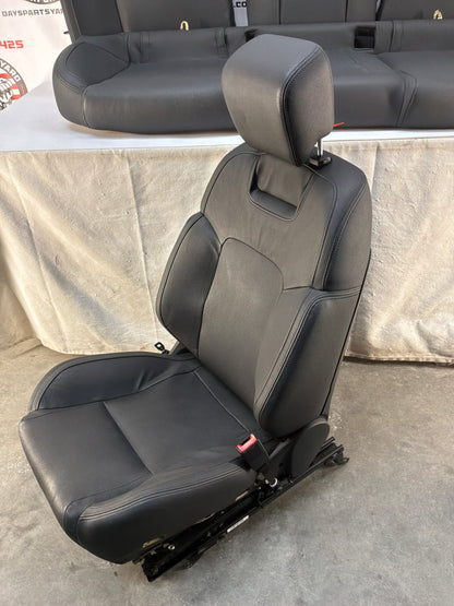 2008 Pontiac G8 GT Seats Fronts and Rears Black Leather OEM