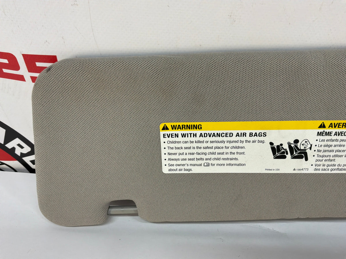 2016 Chevy SS Sedan RH & LH Sunvisors Sun Visors OEM