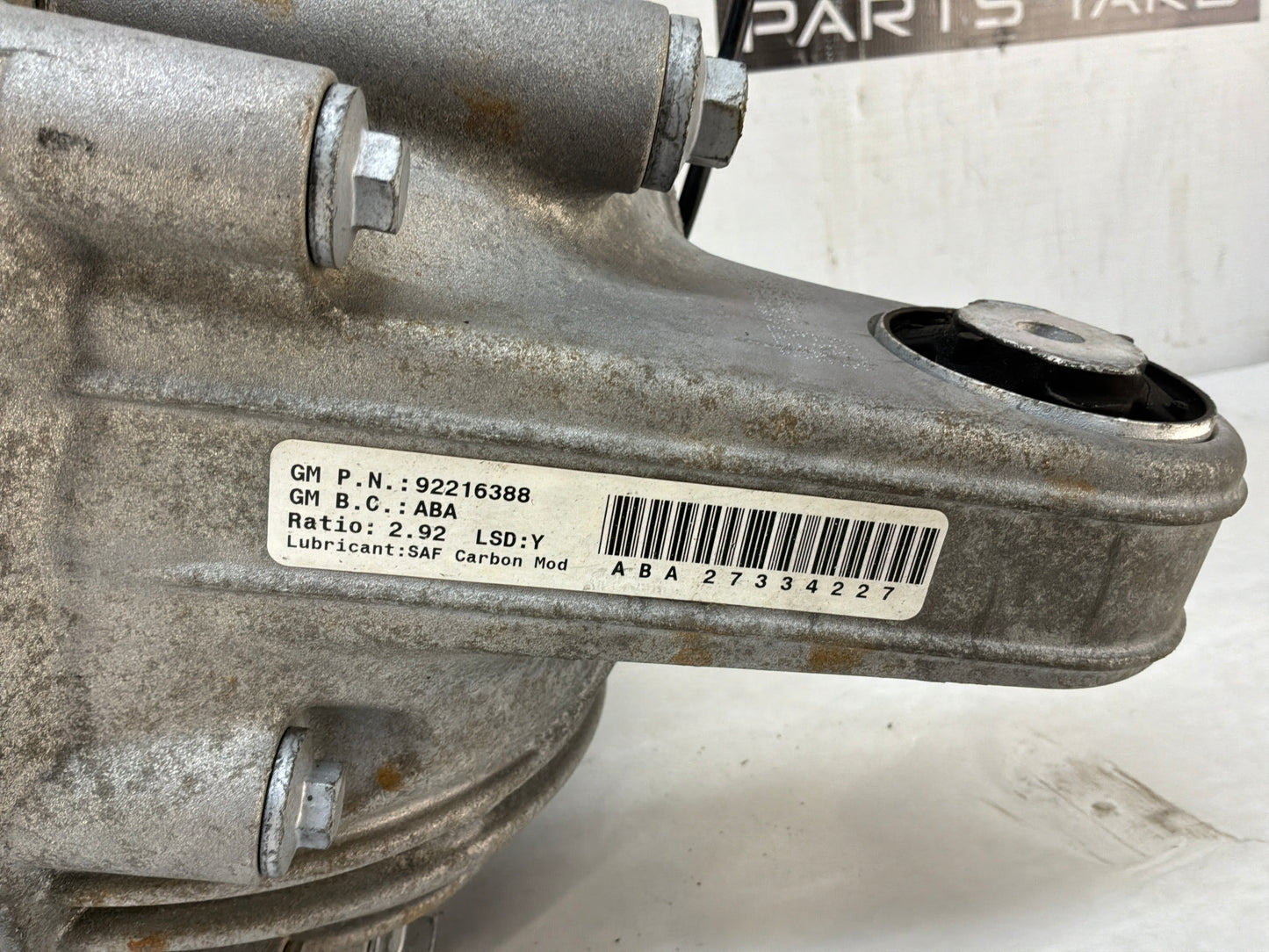 2008 Pontiac G8 GT Rear End Rearend Carrier 2.92 LSD Differential OEM