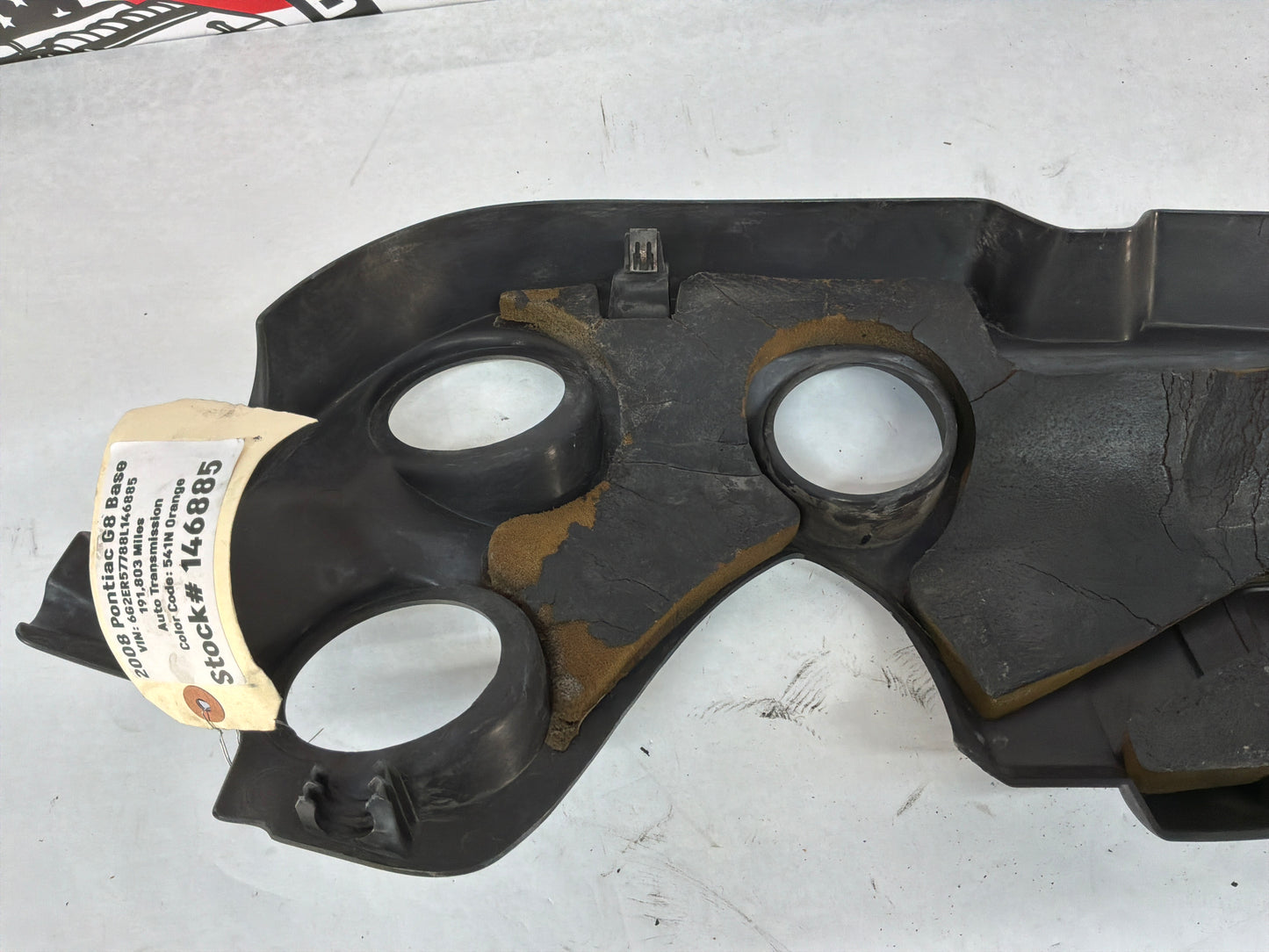 2008 Pontiac G8 Base RH & LH Engine Motor Appearance Covers OEM