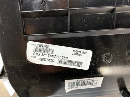 2015 Chevy Camaro SS 1LE Glove Box Compartment OEM