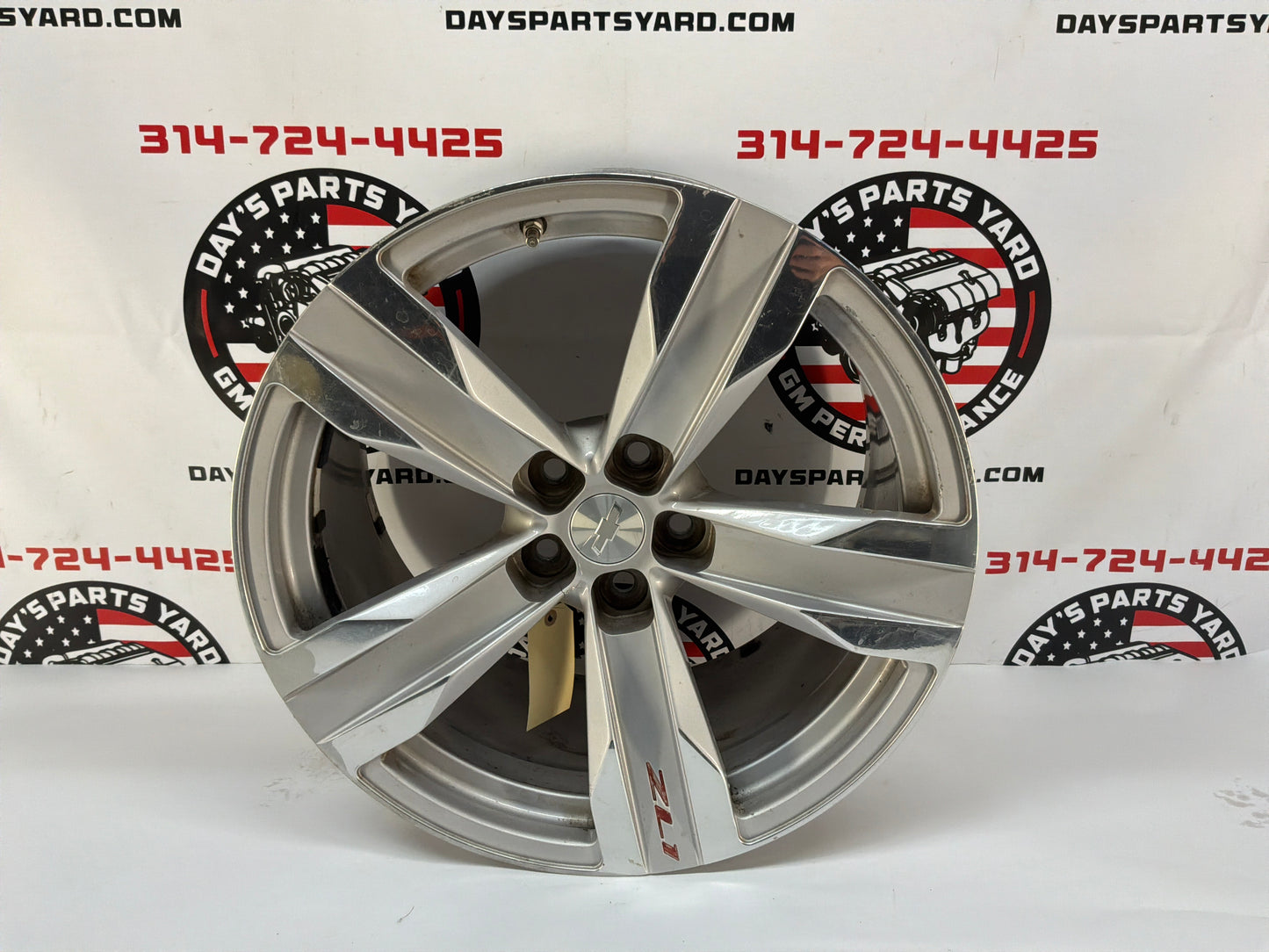 2013 Chevy Camaro ZL1 OEM Rear Wheel 20x11 5 Spoke