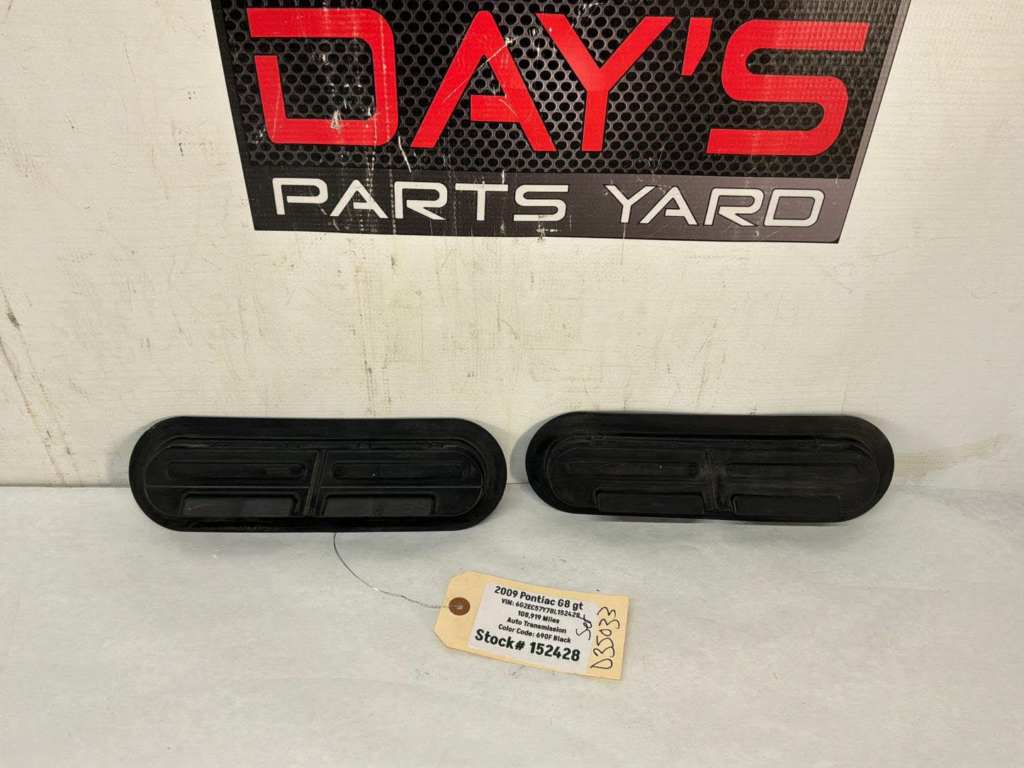 Rubber vents - Day's Parts Yard