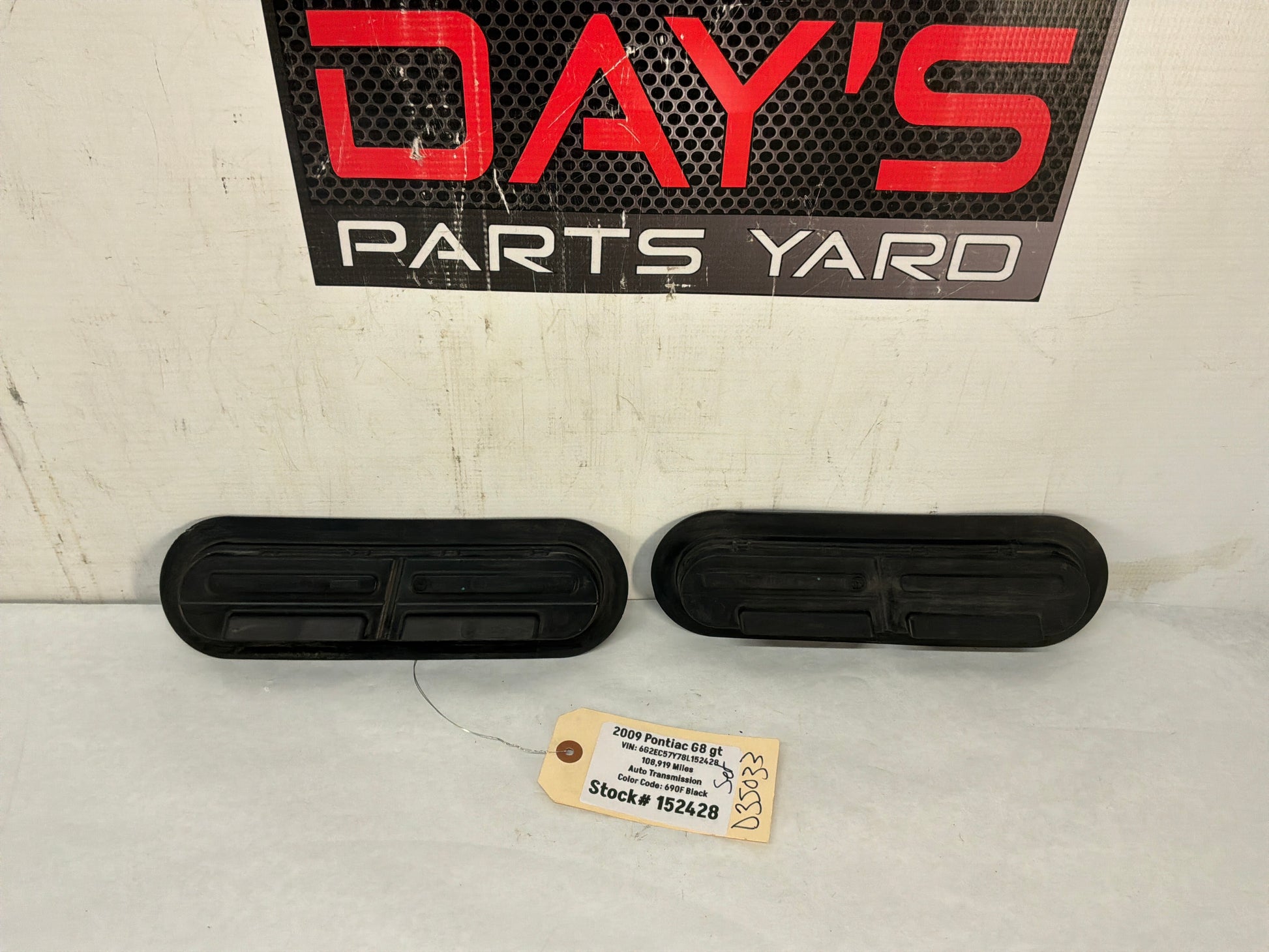 Rubber vents - Day's Parts Yard