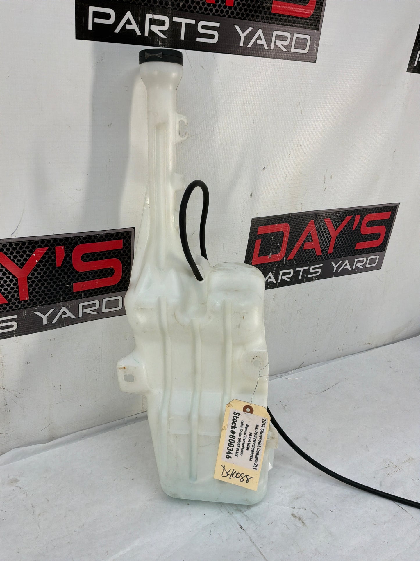 2014 Chevy Camaro ZL1 Windshield Washer Fluid Bottle Tank Reservoir OEM