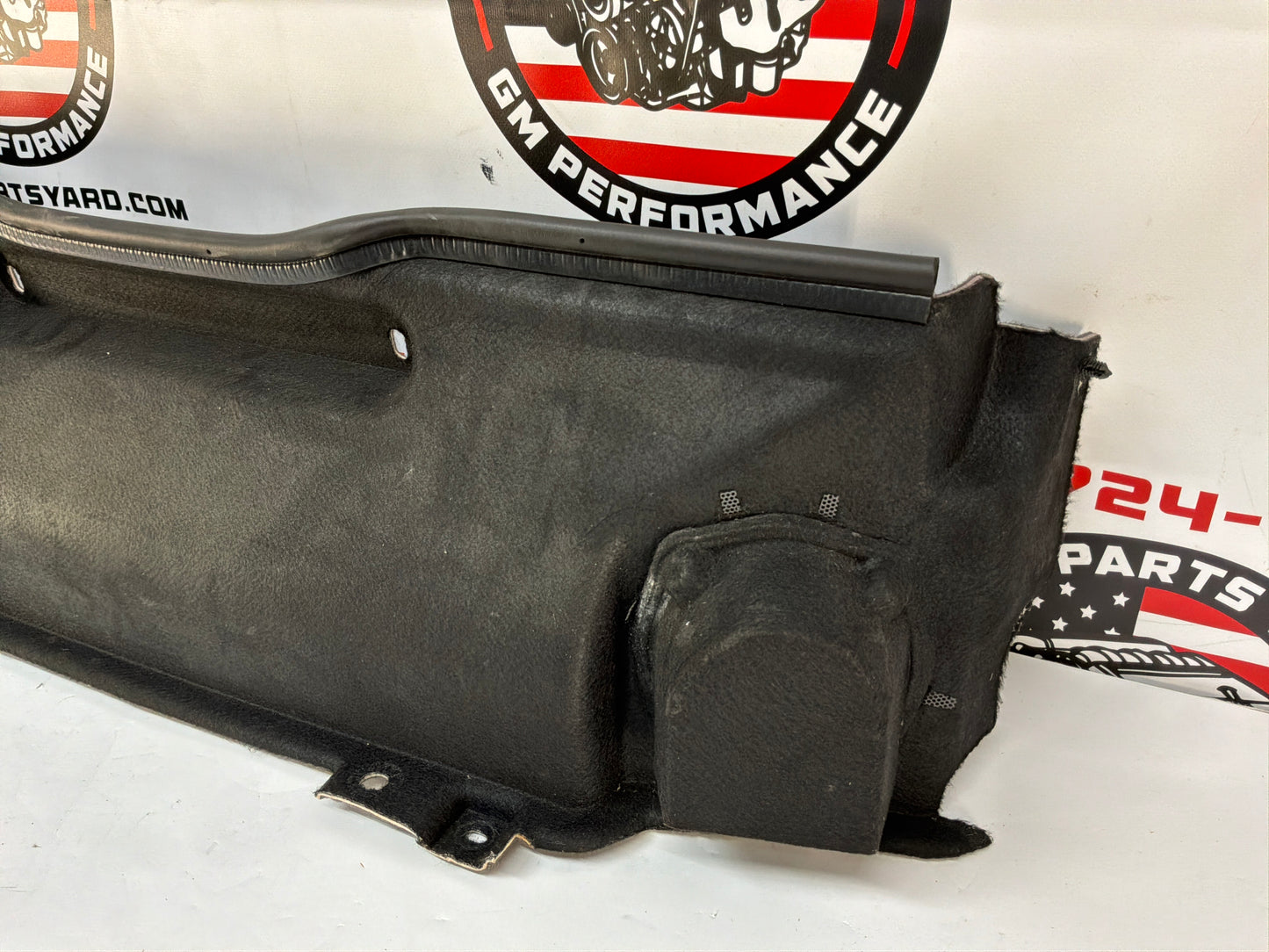 2007 Chevy C6 Corvette Convertible Rear Speaker Carpet Trim Panel OEM