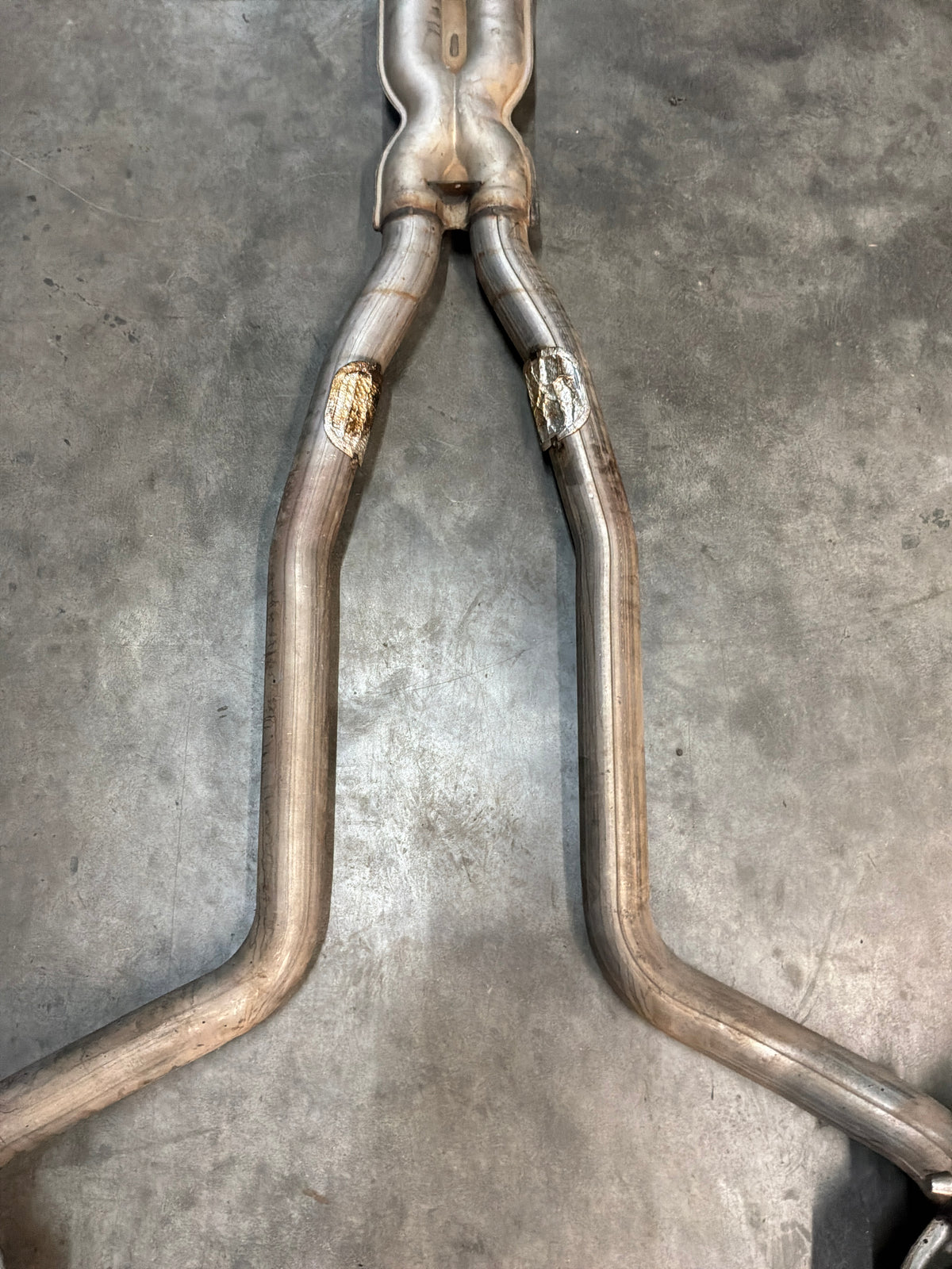 2009 Cadillac CTS-V Factory OEM Cat Back Exhaust Mufflers