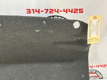 2017 Chevy SS Sedan Trunk Deck Lid Liner Carpet Felt Panel OEM