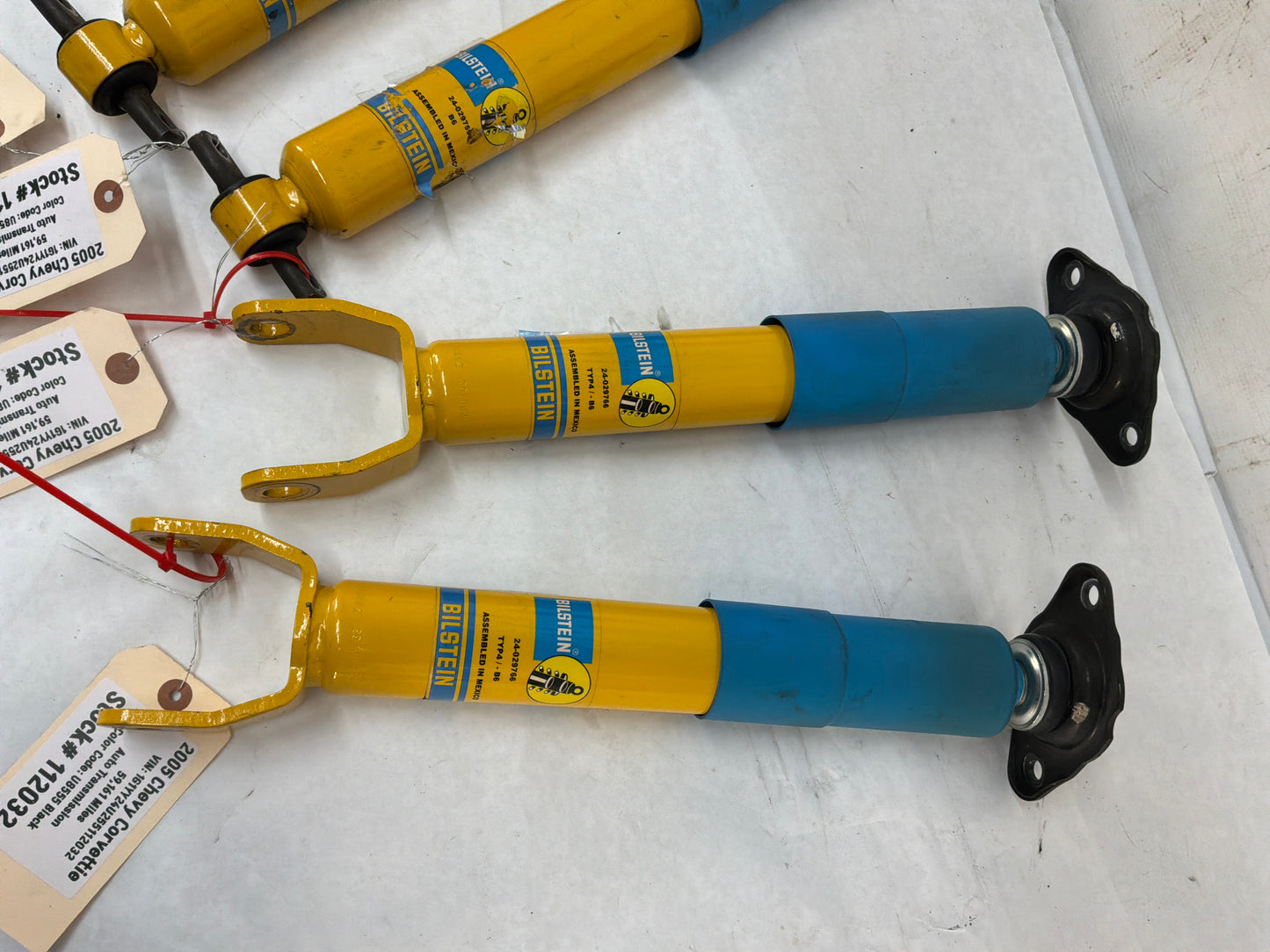 Bolstering front and rear strut shocks - Day's Parts Yard