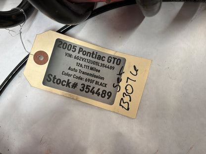 2005 Pontiac GTO RH & LH Rear Coil Springs w/ Airlift Suspension