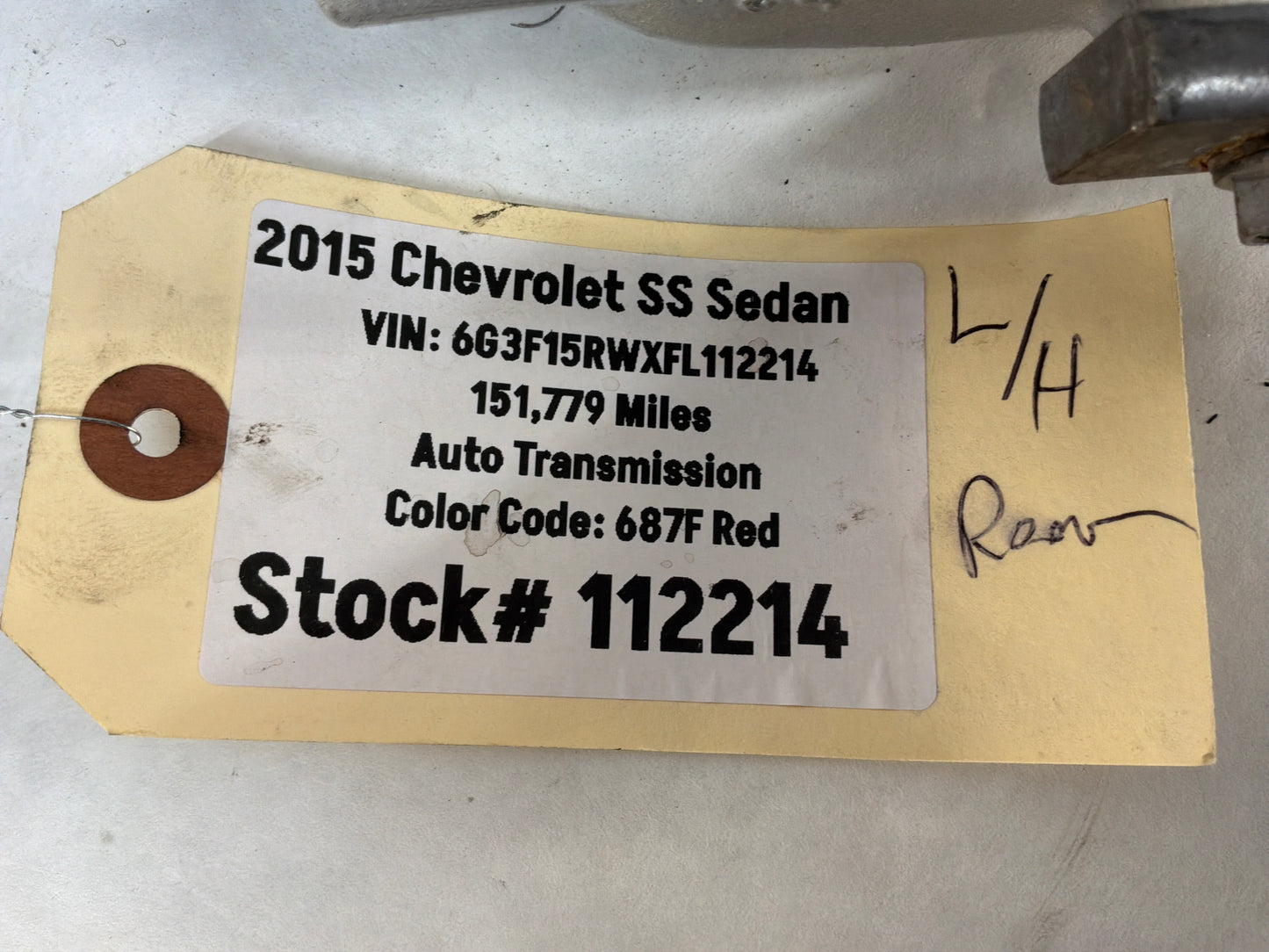 2015 Chevy SS Sedan Front and Rear Brembo Calipers OEM