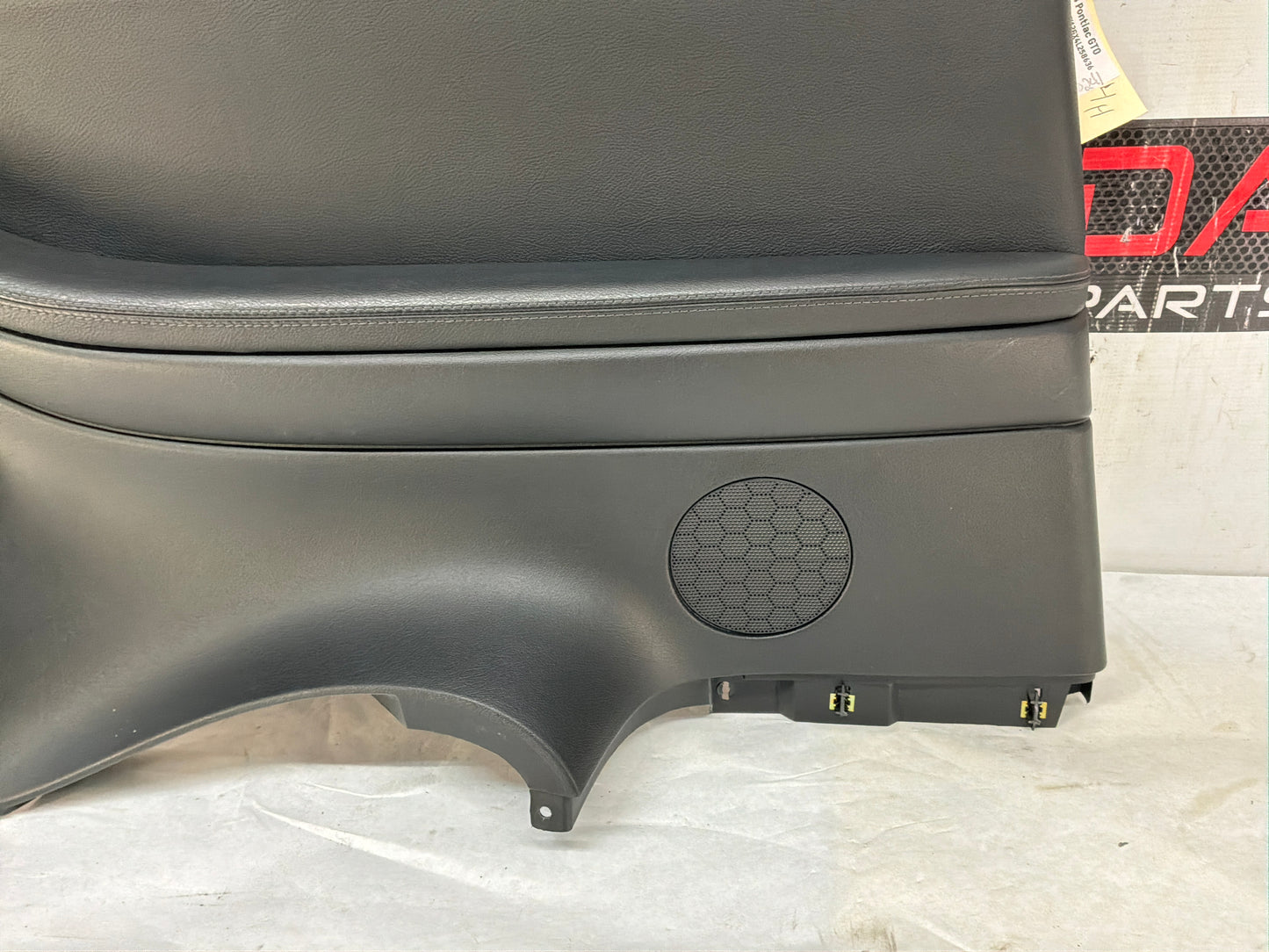 2004 Pontiac GTO LH Driver Rear Interior Quarter Door Panel Trim Black OEM