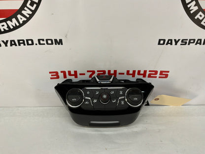 2017 Chevy SS Sedan Heater Air Conditioner HVAC Climate Controls OEM
