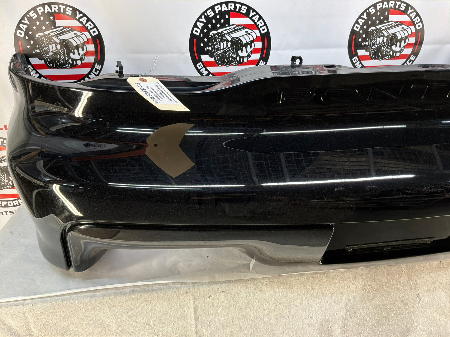 1999 Pontiac Firebird Trans Am Formula WS6 Rear Bumper Black OEM