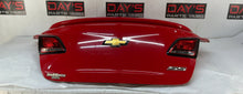 2015 Chevrolet SS Sedan Trunk Deck Lid w/ Spoiler Red OEM
