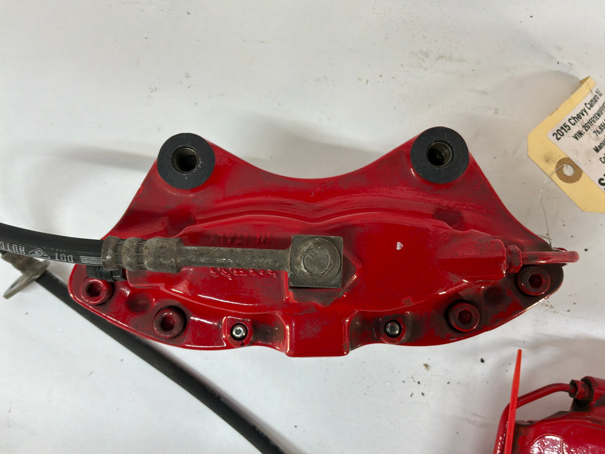 2015 Chevrolet Camaro SS 1LE RH & LH Rear Brembo Brake Calipers