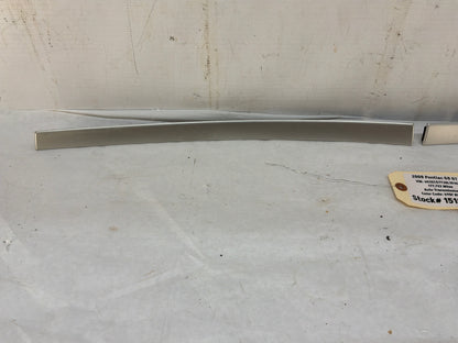 2008 Pontiac G8 GT RH & LH Silver Dash Applique Trim Molding Inserts Panels OEM