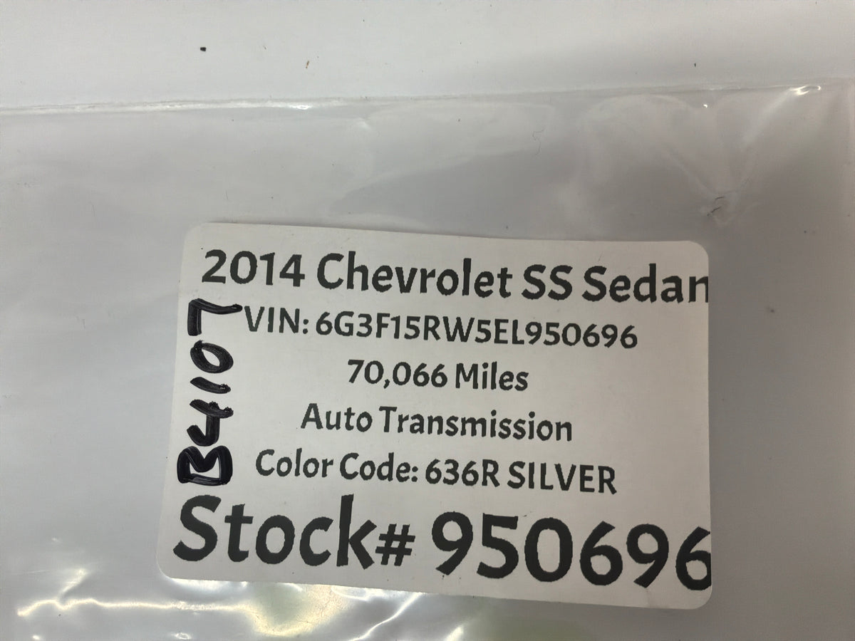 2014 Chevy SS Sedan Windshield Lane Departure Camera Module System OEM