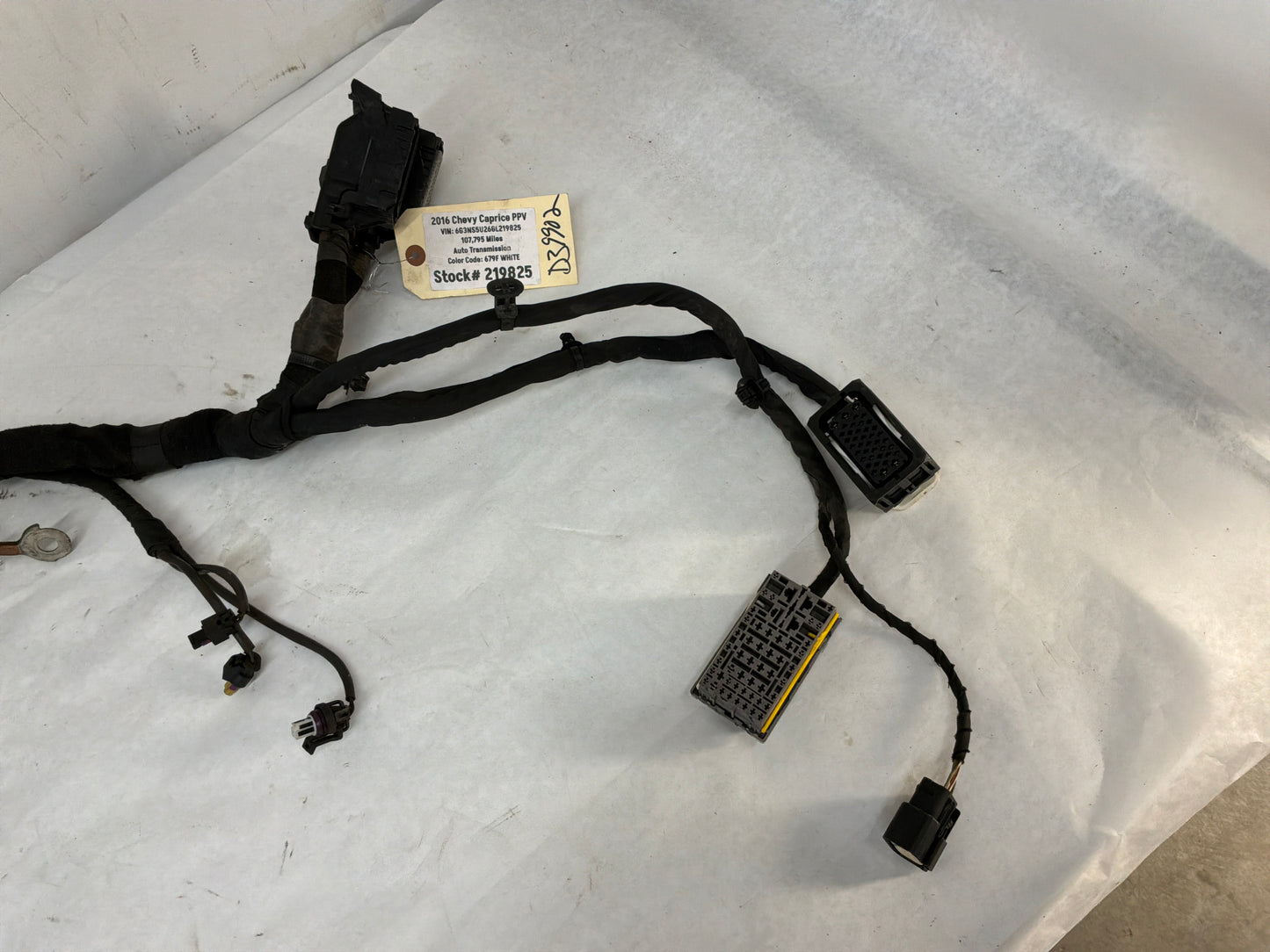 2016 Chevy Caprice PPV Engine Motor Transmission Wire Wiring Harness OEM