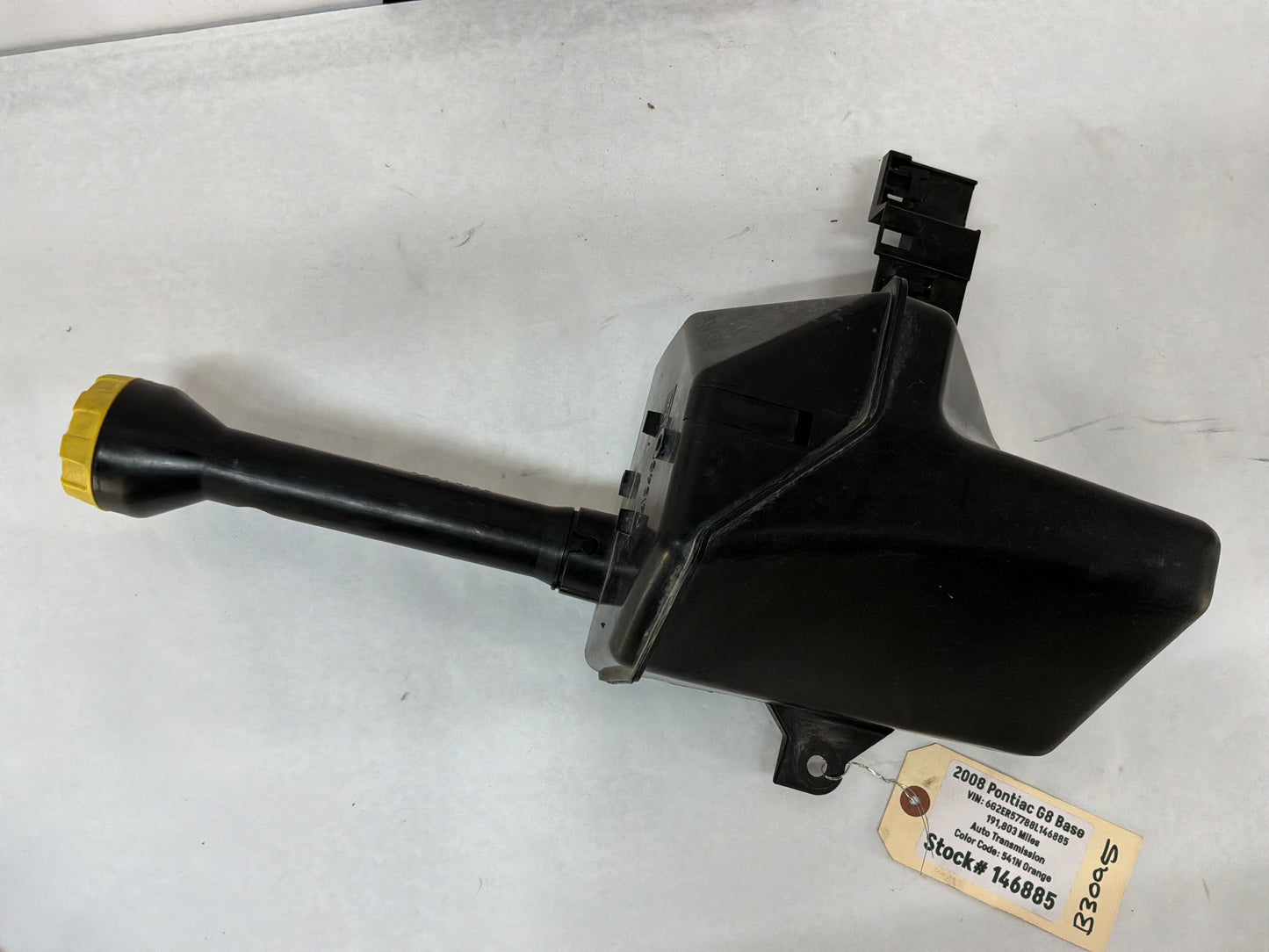 2008 Pontiac G8 Base Coolant Recovery Reservoir Overflow Tank Bottle OEM