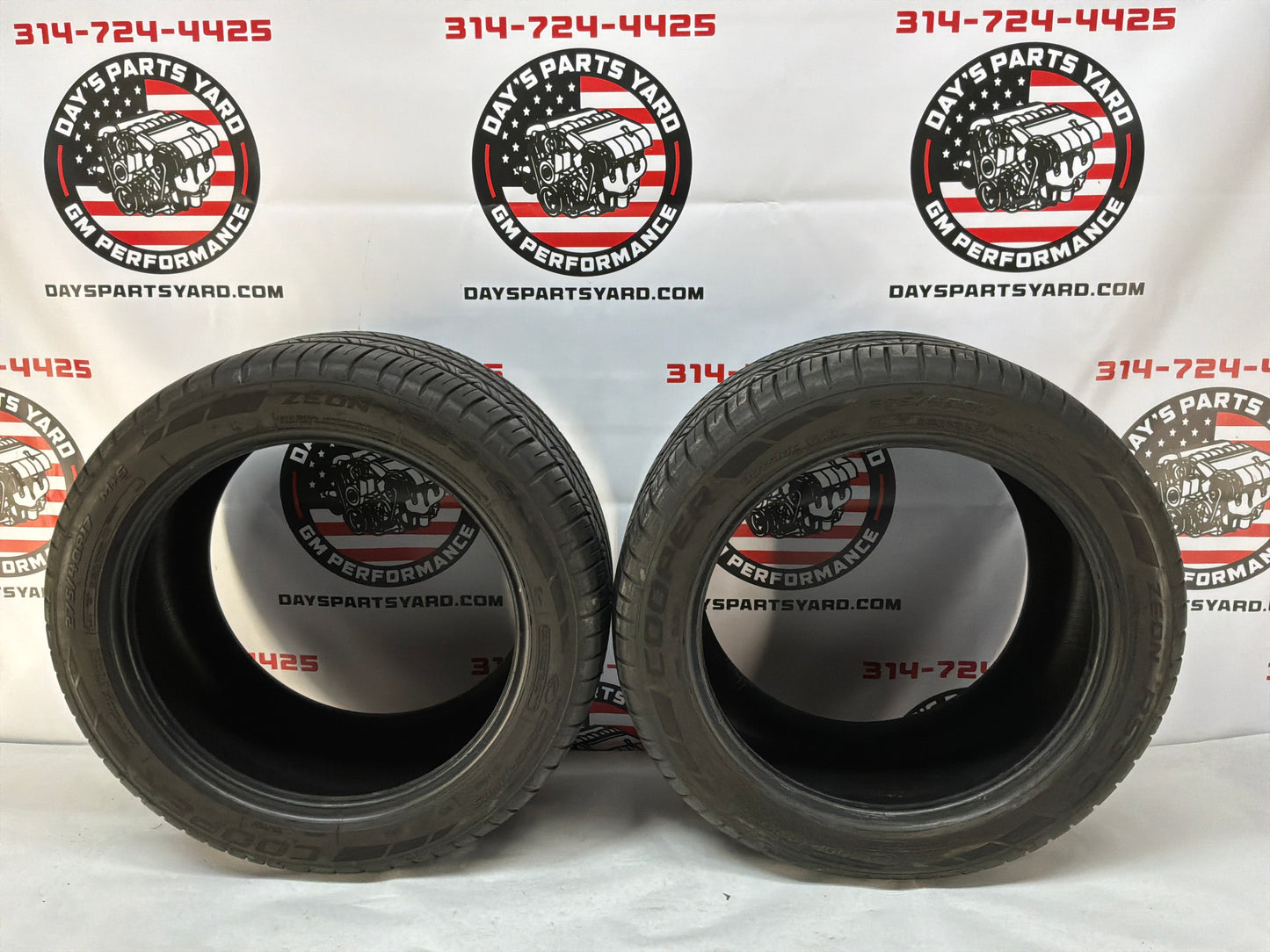 Zeon Cooper Tires 275/40/17 Set of 2