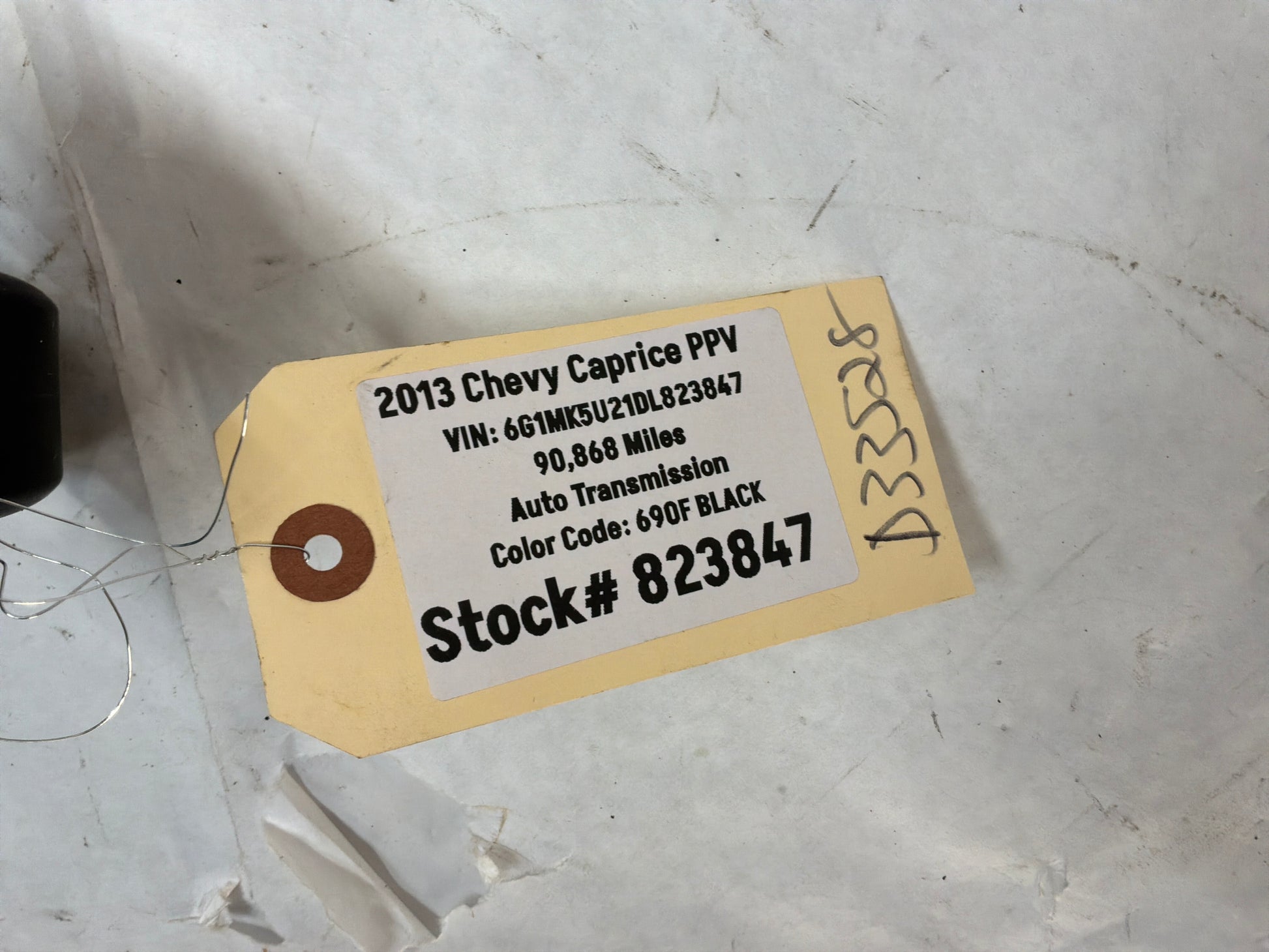 2013 Chevy Caprice PPV Fuel Gas Cover Lid Door OEM - Day's Parts Yard