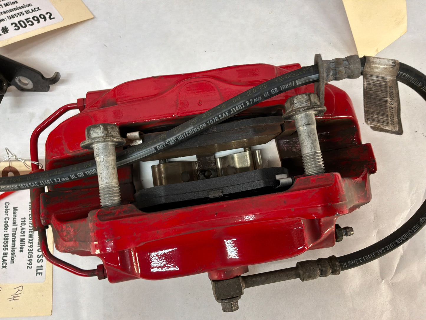 2015 Chevrolet Camaro SS 1LE Brembo Brake Calipers OEM
