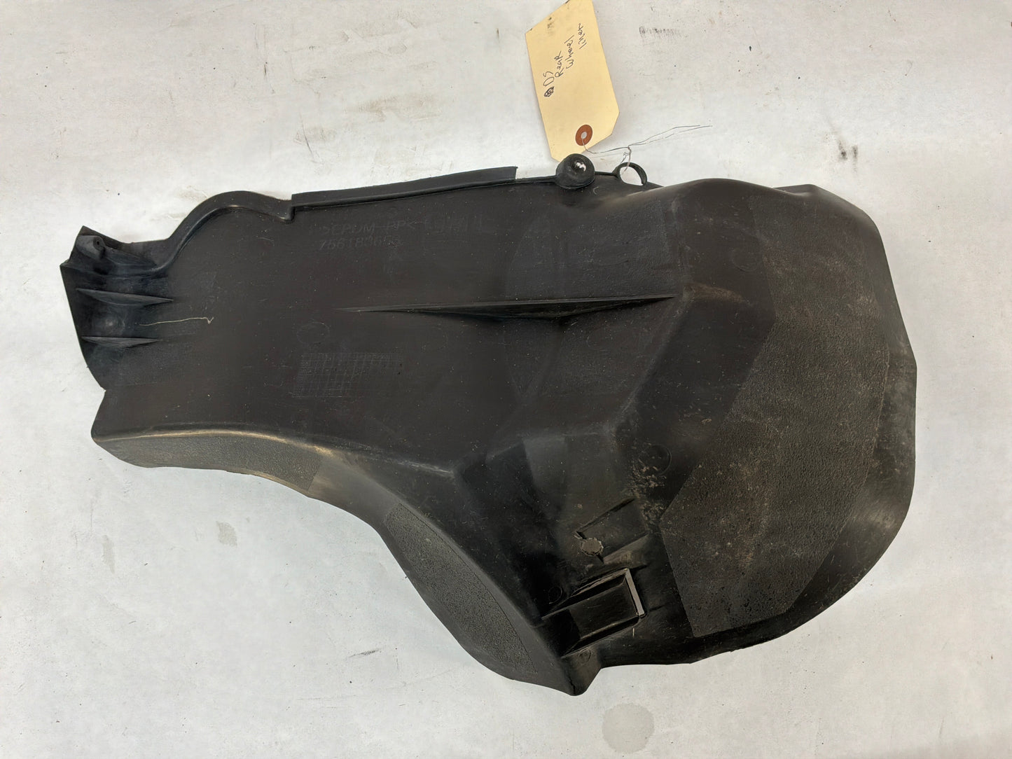 2005 Pontiac GTO LH Driver Rear Quarter Fender Wheel House Well Liner OEM