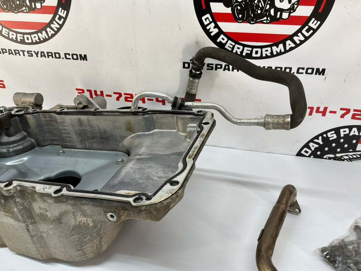 2015 Chevrolet Camaro SS 1LE  Oil Pan Widget Tray & Pick Up Tube OEM